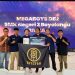 Para mahasiswa ITN Malang yang berhasil juara 2 lomba kuat tekan beton. Foto/dok ITN Malang