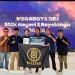 Para mahasiswa ITN Malang yang berhasil juara 2 lomba kuat tekan beton. Foto/dok ITN Malang