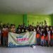 Suasana keceriaan anak-anak sekolah mengikuti kegiatan Bright English Day bareng mahasiswa PPG Unisma. Foto : Dok.