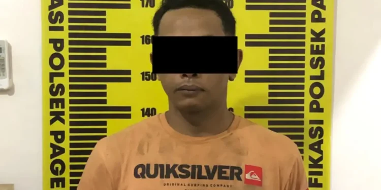Tersangka pencurian speaker di Clumprit Pagelaran. Foto: Polres Malang