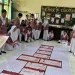 Mahasiswa UM menciptakan model pembelajaran taradisional. Foto/dok