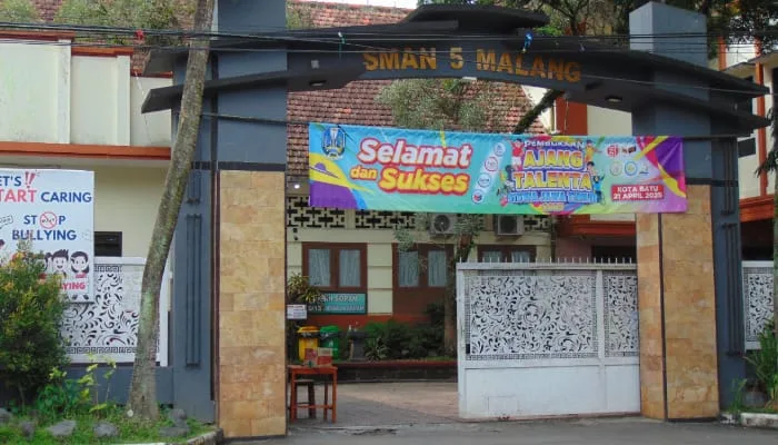 SMA Negeri 5 Malang./Foto: Tugumalang.id/Bagus Rachmad Saputra