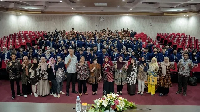 Terima kunjungan Departemen Geografi UNY, Unikama siap berkolaborasi dan perkuat jejaring akademik./Foto: Dok. Unikama