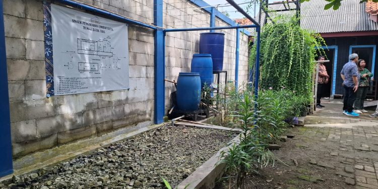 Sistem IPAL di Rumah Batik TBIG. Foto: Aisyah Nawangsari Putri