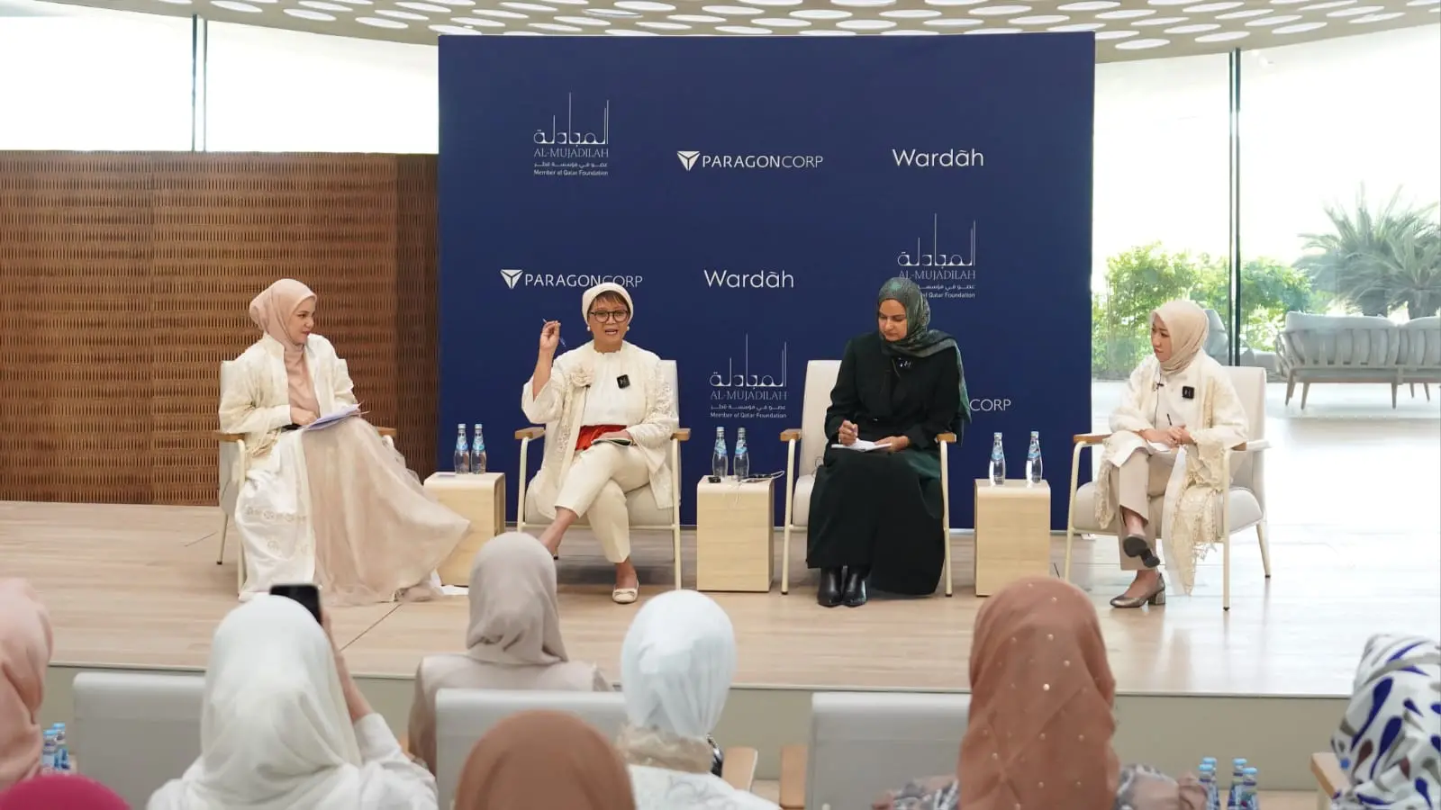 Sesi talkshow Global Women Leadership Dialogue. Foto: Dok.