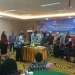 Wahyu Hidayat saat menghadiri acara kebersamaan antara PLN UP3 Malang dengan para buruh. Foto/dok 
