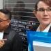 Isa Zega (kanan) didampingi kuasa hukumnya, Pitra Romadoni Nasution. Foto: Aisyah Nawangsari Putri