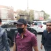 Dokter AY (bermasker) tiba di Polresta Malang Kota untuk menjalani pemeriksaan lanjutan. (Foto/M Sholeh)