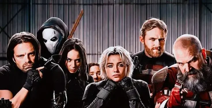 Poster film antihero Marvel berjudul Thunderbolts yang sedang tayang di bioskop(Foto: Tixid)