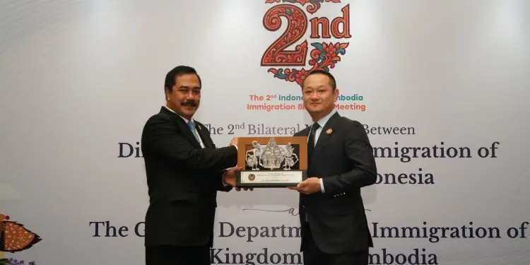 Kerja sama Imigrasi Indonesia dan Kamboja. Foto/dok