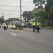 Lokasi tabrakan antara sepeda motor dan truk di Singosari. Foto: Satlantas Polres Malang