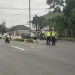 Lokasi tabrakan antara sepeda motor dan truk di Singosari. Foto: Satlantas Polres Malang