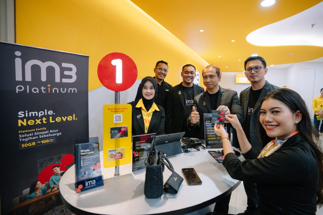 Layanan pascabayar IM3 hadirkan nama baru yaitu IM3 Platinum. Foto/dok