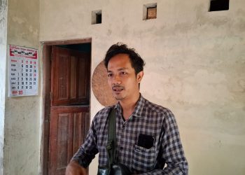 Rizal Bahri, pemilik Batik Eljava. Foto: Aisyah Nawangsari Putri