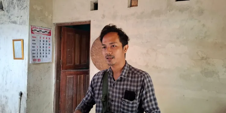 Rizal Bahri, pemilik Batik Eljava. Foto: Aisyah Nawangsari Putri
