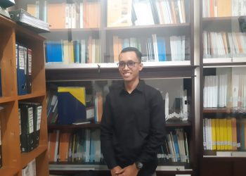Diva Cahyo Pradana, mahasiswa Fakuktas Peternakan Unikama yang menjadi lulusan terbaik Unikama. (Foto/M Sholeh)