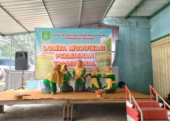 PG PAUD Unikama dukung pelestarian budaya lewat inovasi pembelajaran melalui permainan tradisional./Foto: Dok. Unikama