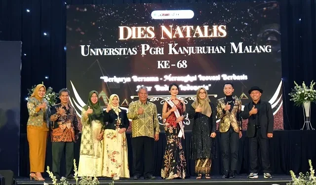 Semarak Dies Natalis ke-68 Unikama, Grand Final Pemilihan Duta Kampus 2025 berlangsung meriah. /Foto: Dok. Unikama