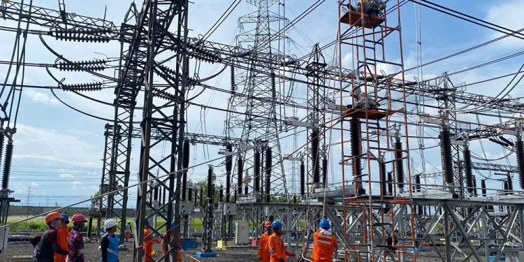 Pemadaman listrik di Kota Malang