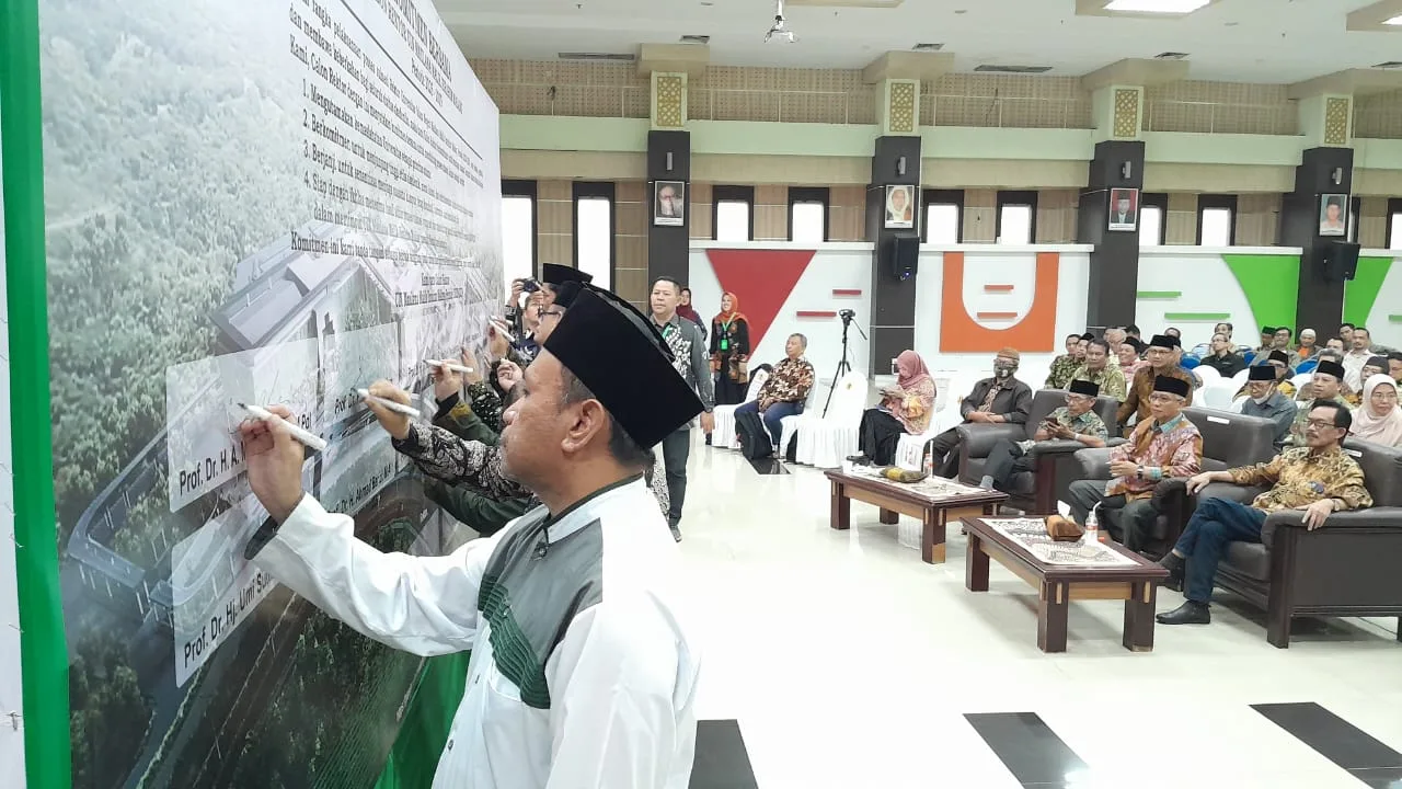 Komitmen bersama 12 calon rektor uin malang
