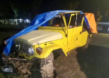 Mobil terjun ke jurang