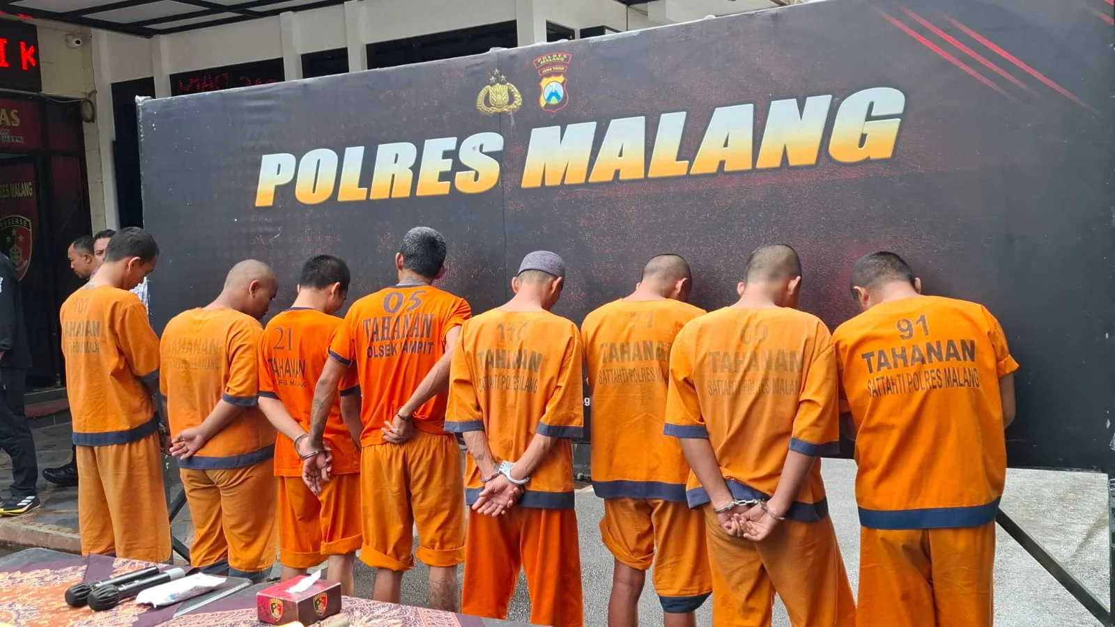 Para tersangka