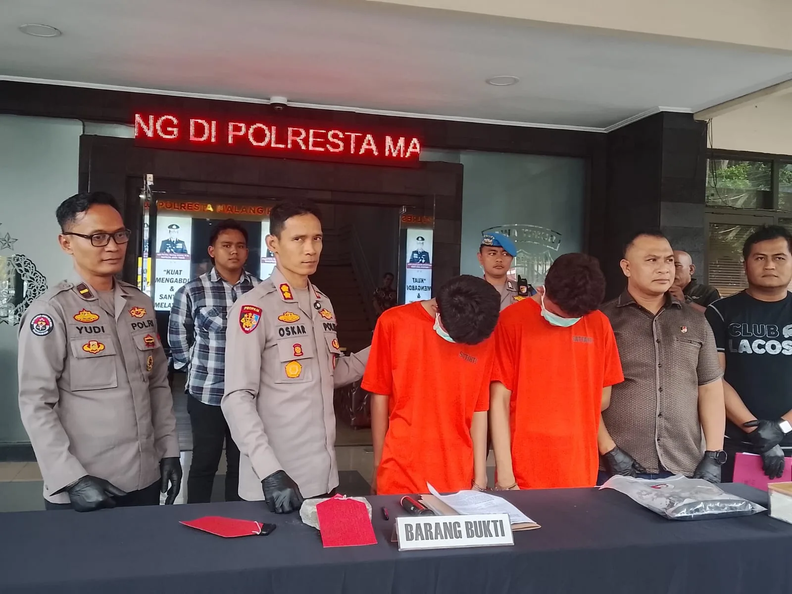 Dua remaja diamankan polisi