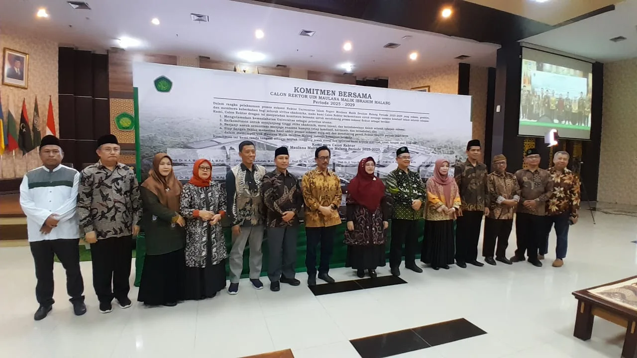 Calon rektor uin malang