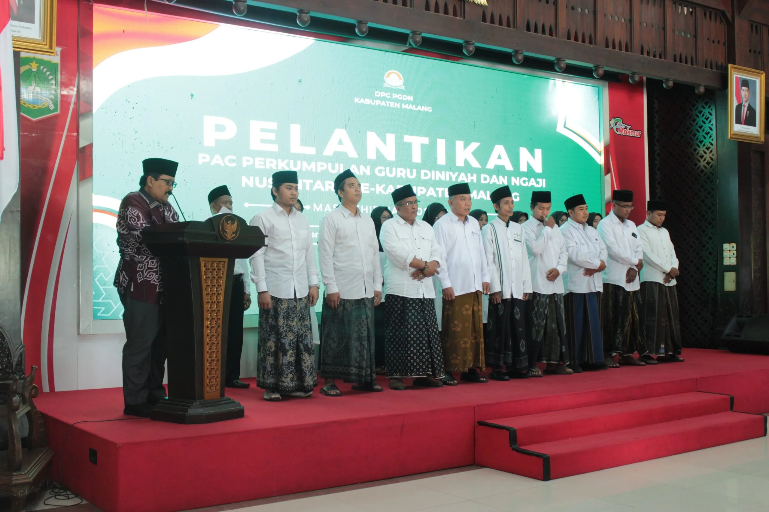 Pelantikan PGDN Kabupaten Malang