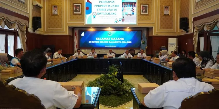 PLN UP3 Malang ikut rapat bersama persiapan Porprov Jatim 2025