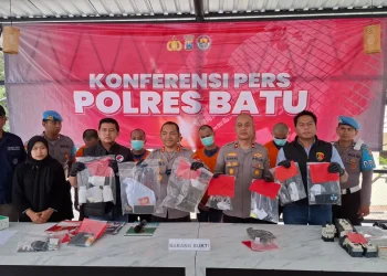 Polres Batu ungkap kasus narkoba