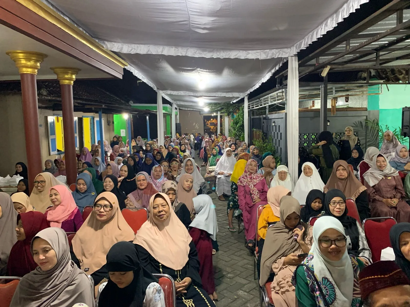 Suasana jemaah Haul 