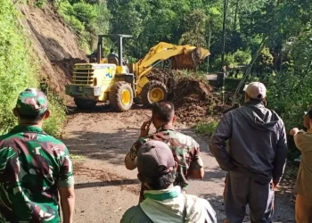Tanah longsor di Kota Batu