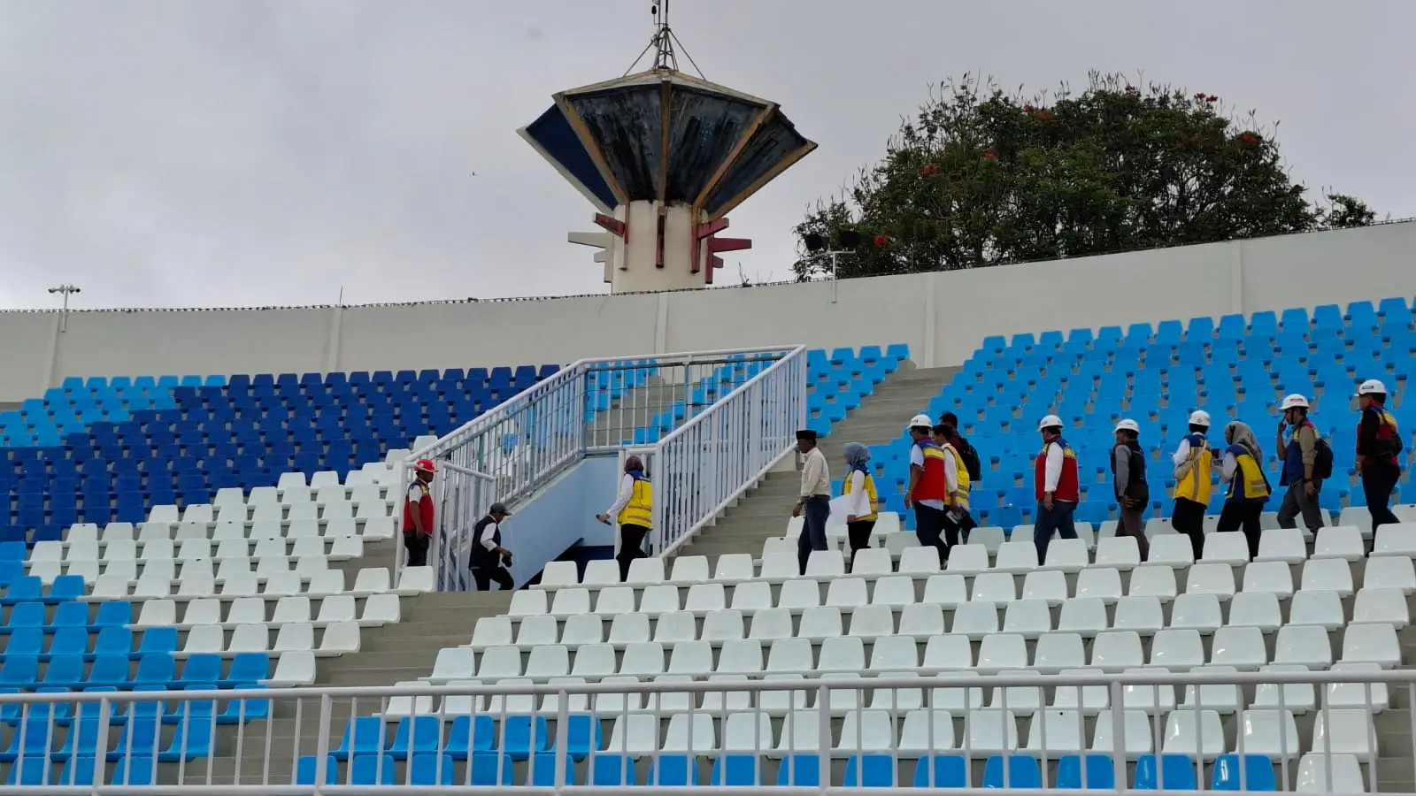 Tribun penonton Stadion Kanjuruhan