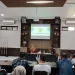 Direktur RSUD Lawang, dr Nur Rochmah memaparkan pemanfaatan alokasi DBHCHT. (Foto/M Sholeh)
