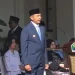 Wali Kota Malang, Wahyu Hidayat memimpin upacara peringatan hari lahir Pancasila. (Foto/M Sholeh)