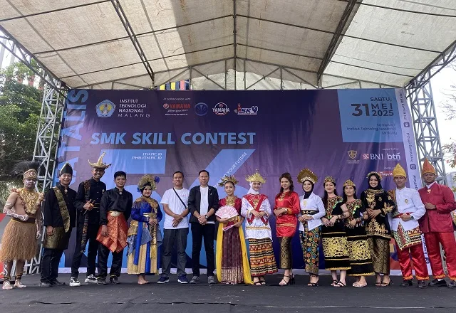 Semangat keragaman Dies Natalis ke-56 Institut Teknologi Nasional Malang (ITN Malang). Foto/dok ITN Malang