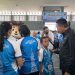 Wali Kota Malang, Wahyu Hidayat membakar semangat juang atlet Porprov Jatim 2025 lewat character building. (Foto/M Sholeh)