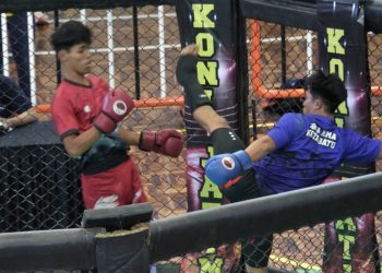 Penampilan atlet MMA Kota Batu di Porprov Jatim 2025. Foto: KONI Kota Batu