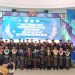 Pengukuhan 5 guru besar Polinema. (Foto/M Sholeh)