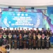 Pengukuhan 5 guru besar Polinema. (Foto/M Sholeh)