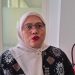 Kepala Balai Bahasa Provinsi Jatim, Puji Retno Hardiningtyas, menjelaskan soal penggunaan bahasa Indonesia. Foto: Azmy