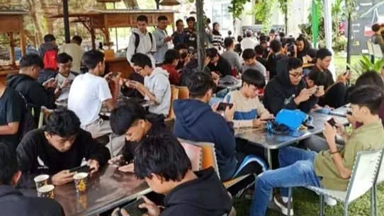 Atlet e-sport Kota Batu intensif latihan jelang Porprov Jatim 2025. Foto: Dok