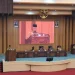 Bupati Malang, Sanusi saat menyampaikan jawaban dalam rapat paripurna. Foto: Aisyah Nawangsari Putri