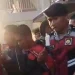 Tangkapan layar penangkapan terduga pelaku curanmor di pasar induk among tani kota batu. Foto: Istimewa