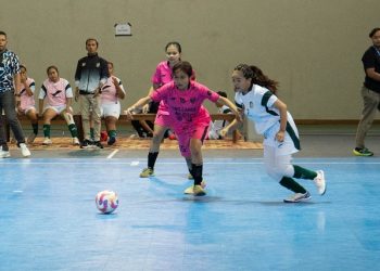 Atlet tim futsal putri Kota Batu. Foto: Azmy