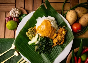 Ilustrasi masakan di rumah padang terbaik dekat kawasan Kayutangan Heritage Kota Malang. Foto: Azmy