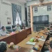Audiensi antara para korban apartemen MCP dengan Komisi A DPRD Kota Malang. (Foto/M Sholeh)