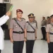 Prosesi sertijab dua pejabat utama Polres Batu, Kasat Reskrim AKP Rudi Kiswoyo digantikan oleh Iptu Joko Suprianto. Foto: Polres Batu