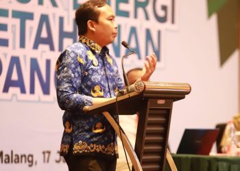 Wakil Wali Kota Malang, Ali Muthohirin dalam acara Rembuk Energi dan Ketahanan Pangan. (Foto/dok. Prokopim Setda Kota Malang)